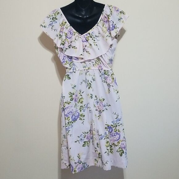 M.P.H COLLECTION Floral Print Dress Sz. - Picture 7 of 10